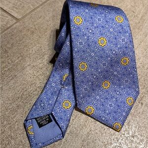 Blue and Yellow bloomingdales Tie
